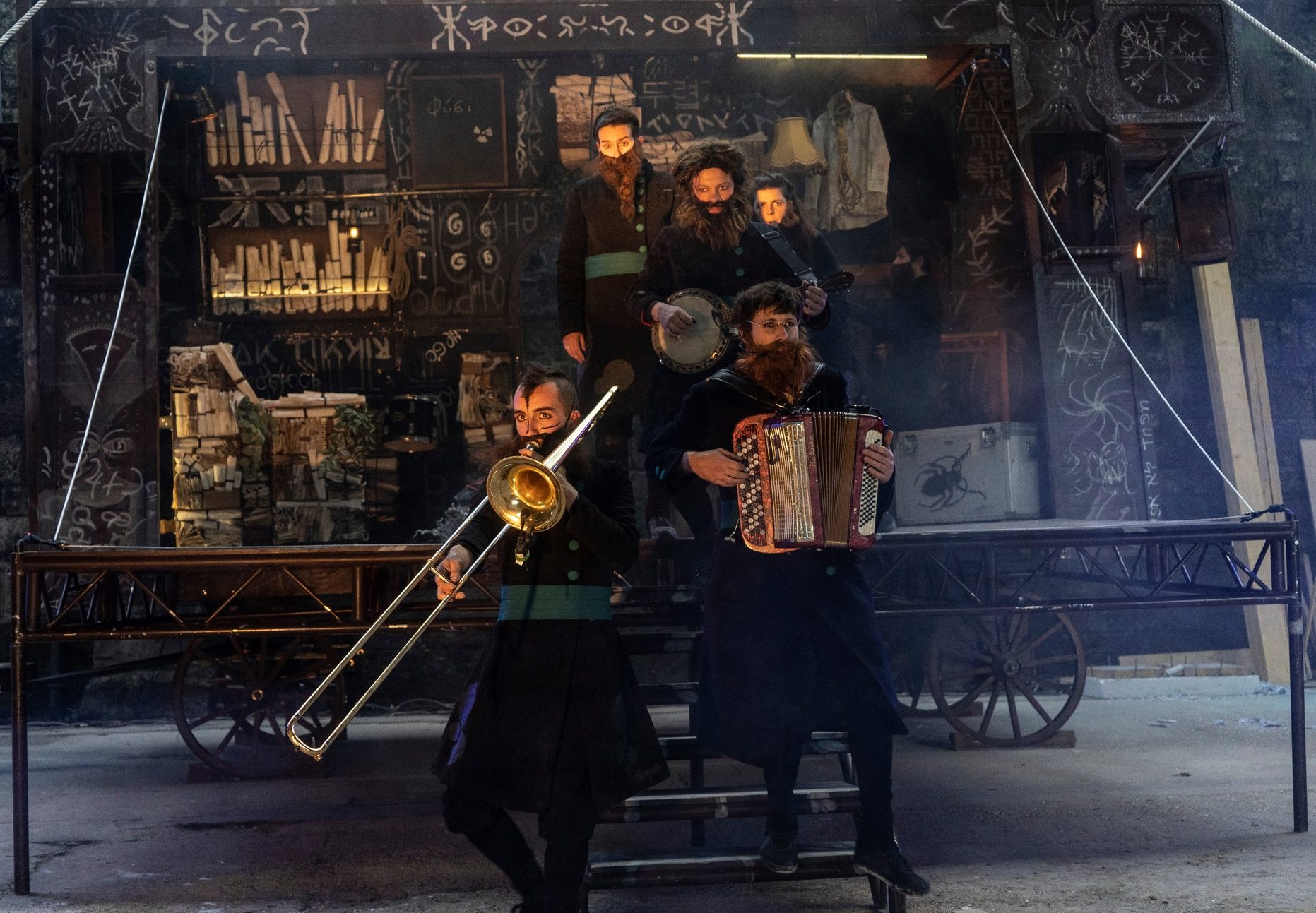 Arrière-plan de service